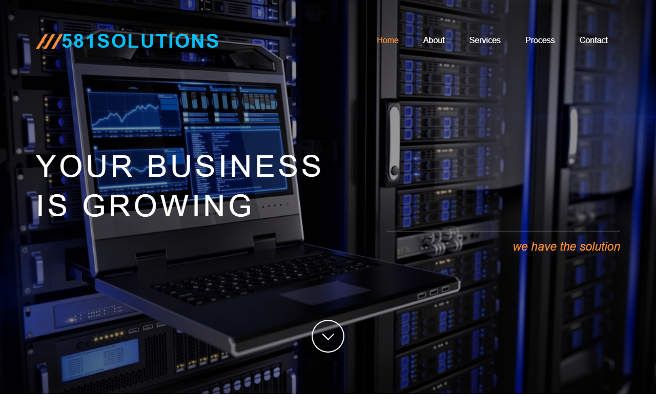 581solutions.com screenshot