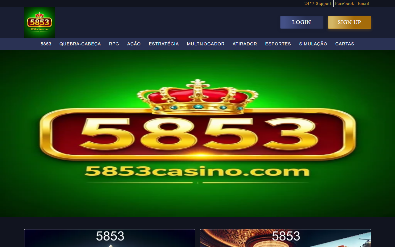 5853casino.com screenshot