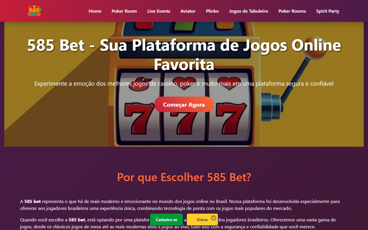 585bet-wins.com screenshot