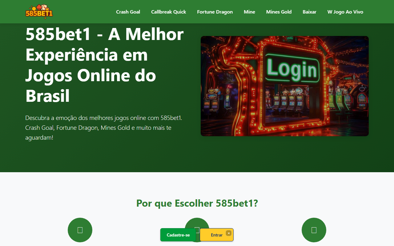 585bet1bet.com screenshot