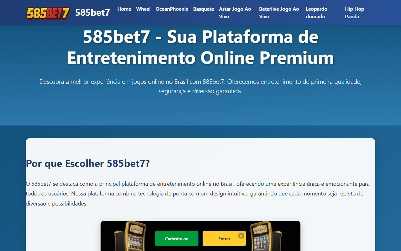 585bet7com.com screenshot