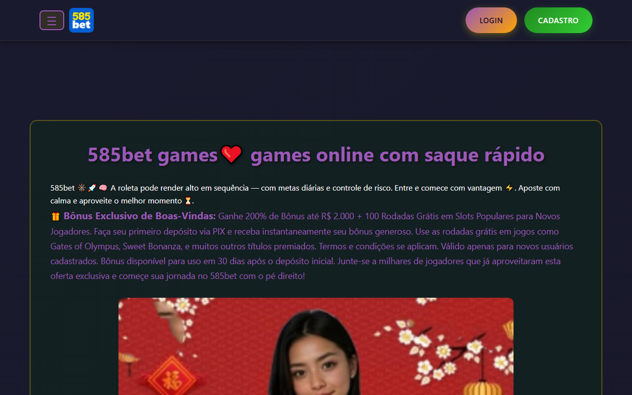 585betcapture.com screenshot