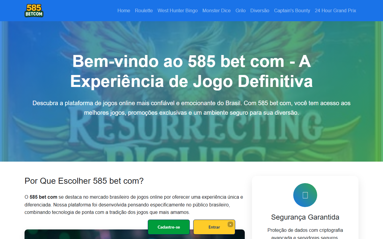 585betcom1.com screenshot