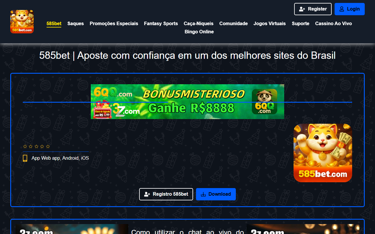 585betcom3.com screenshot