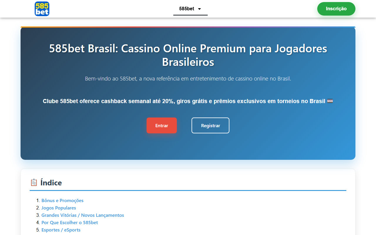 585betonlinebr.com screenshot