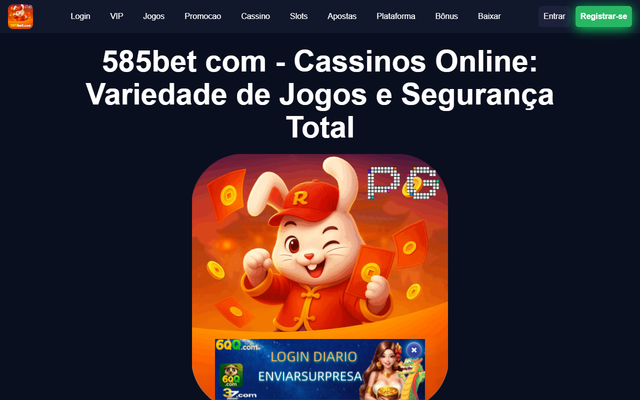 585betsite.com screenshot