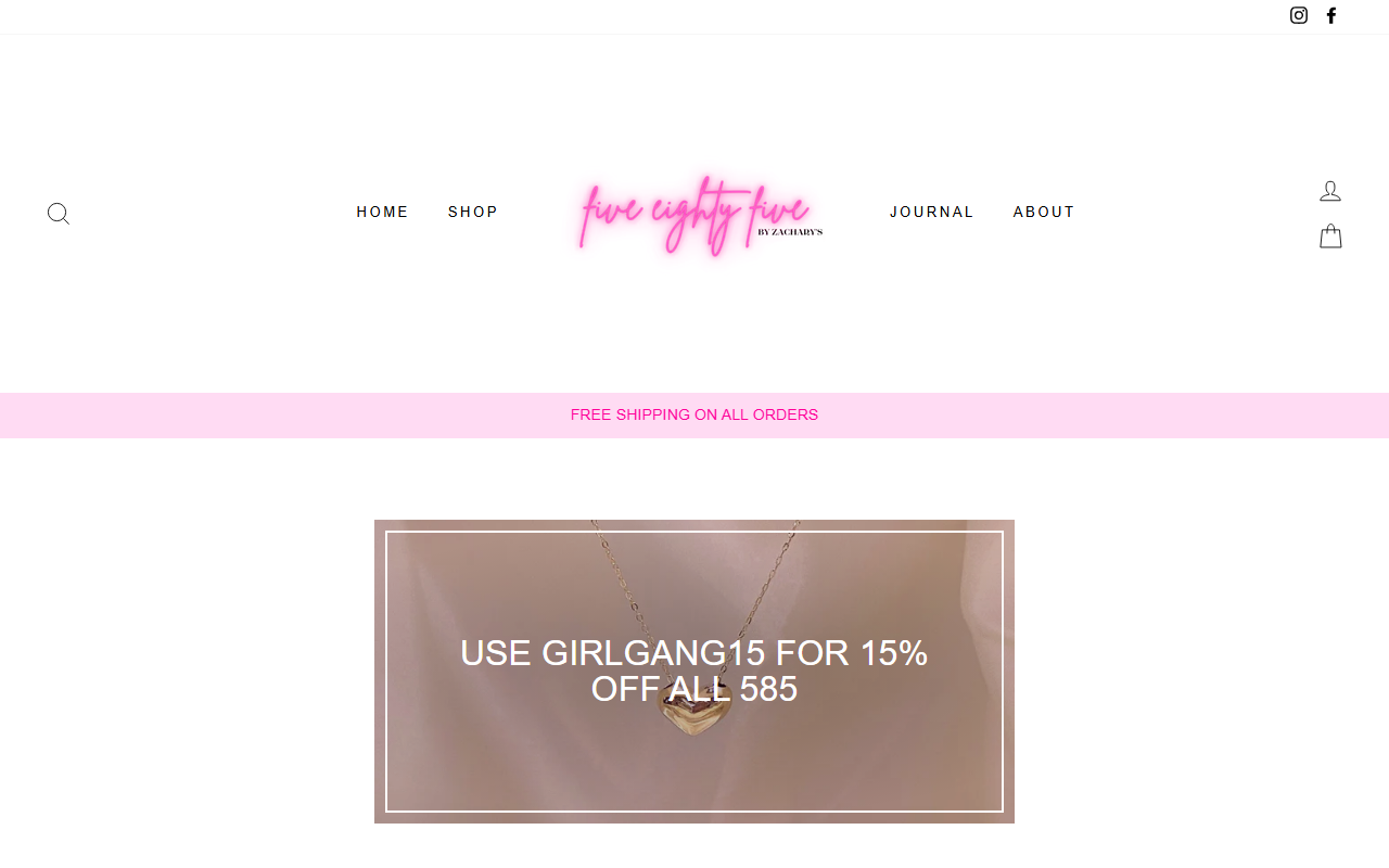 585byzacharys.com screenshot