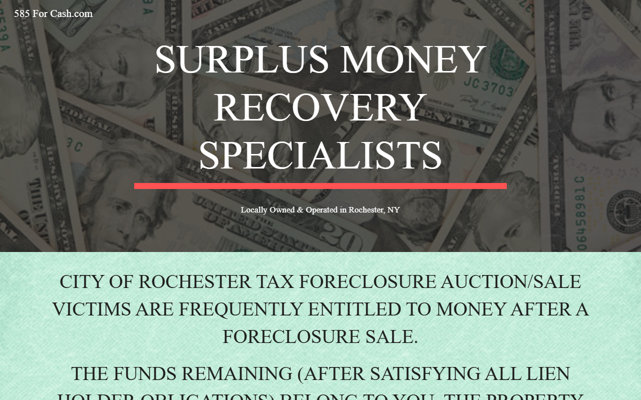 585forcash.com screenshot