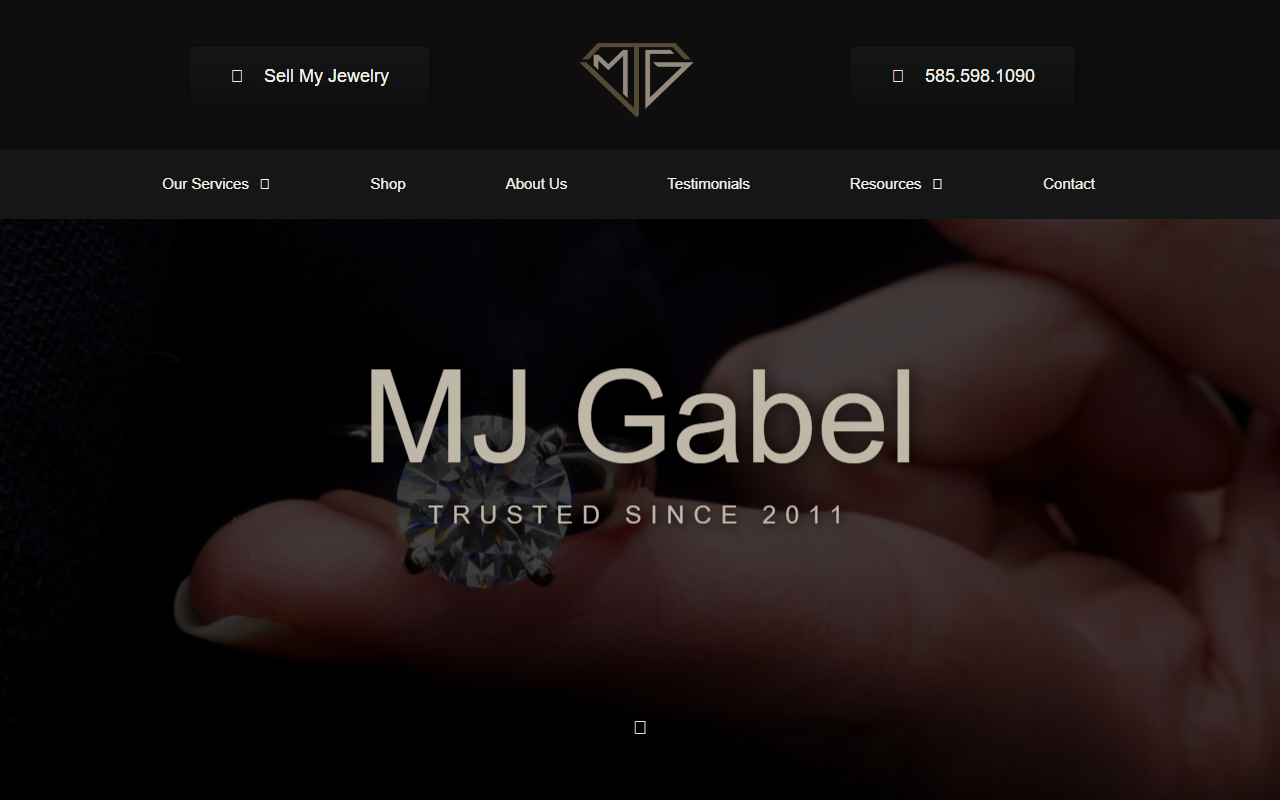 585jewelry.com screenshot