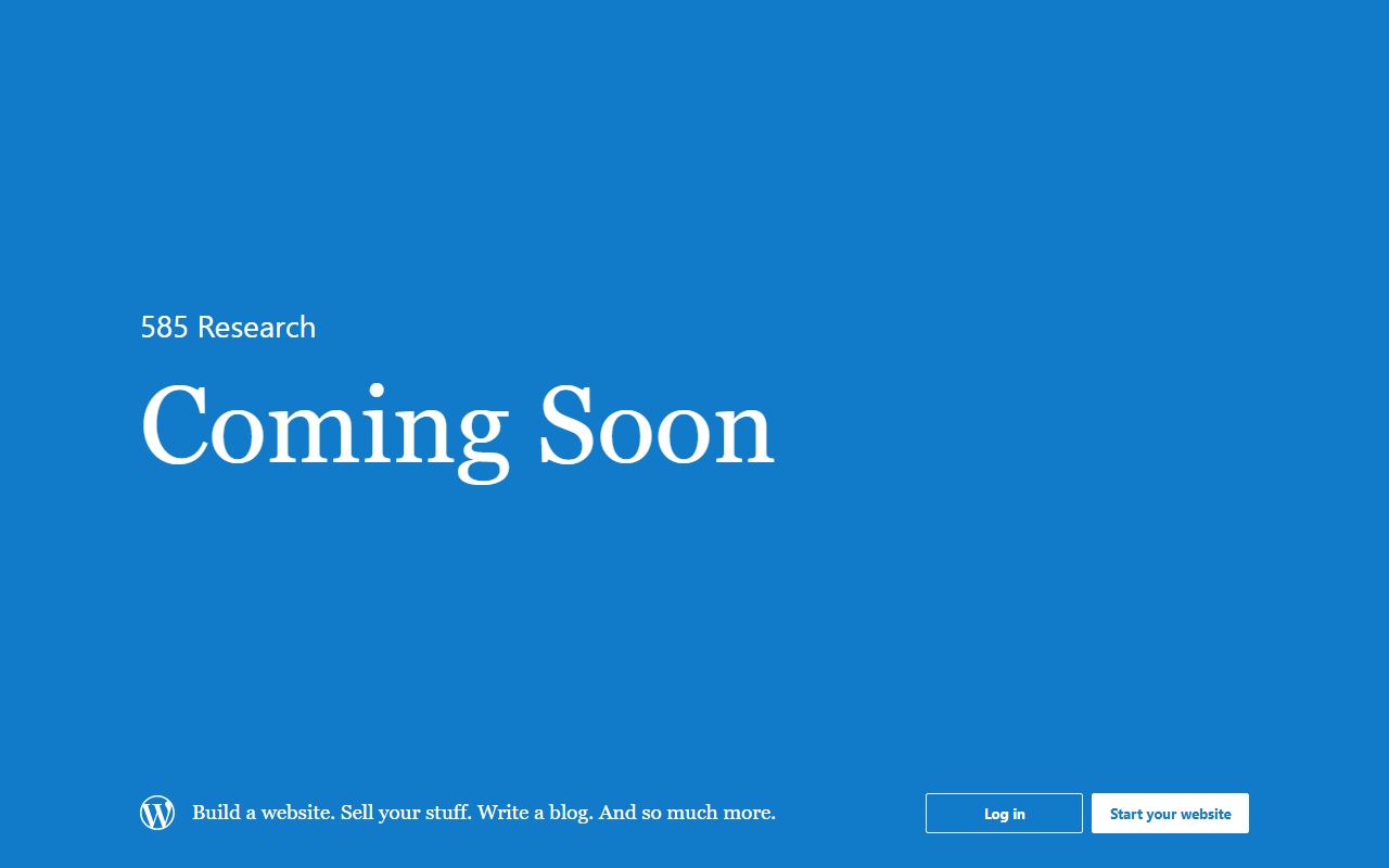 585research.com screenshot