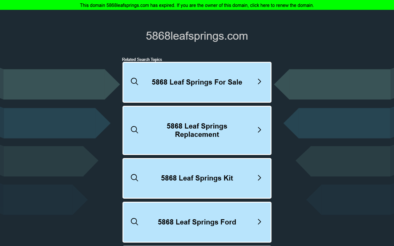 5868leafsprings.com screenshot