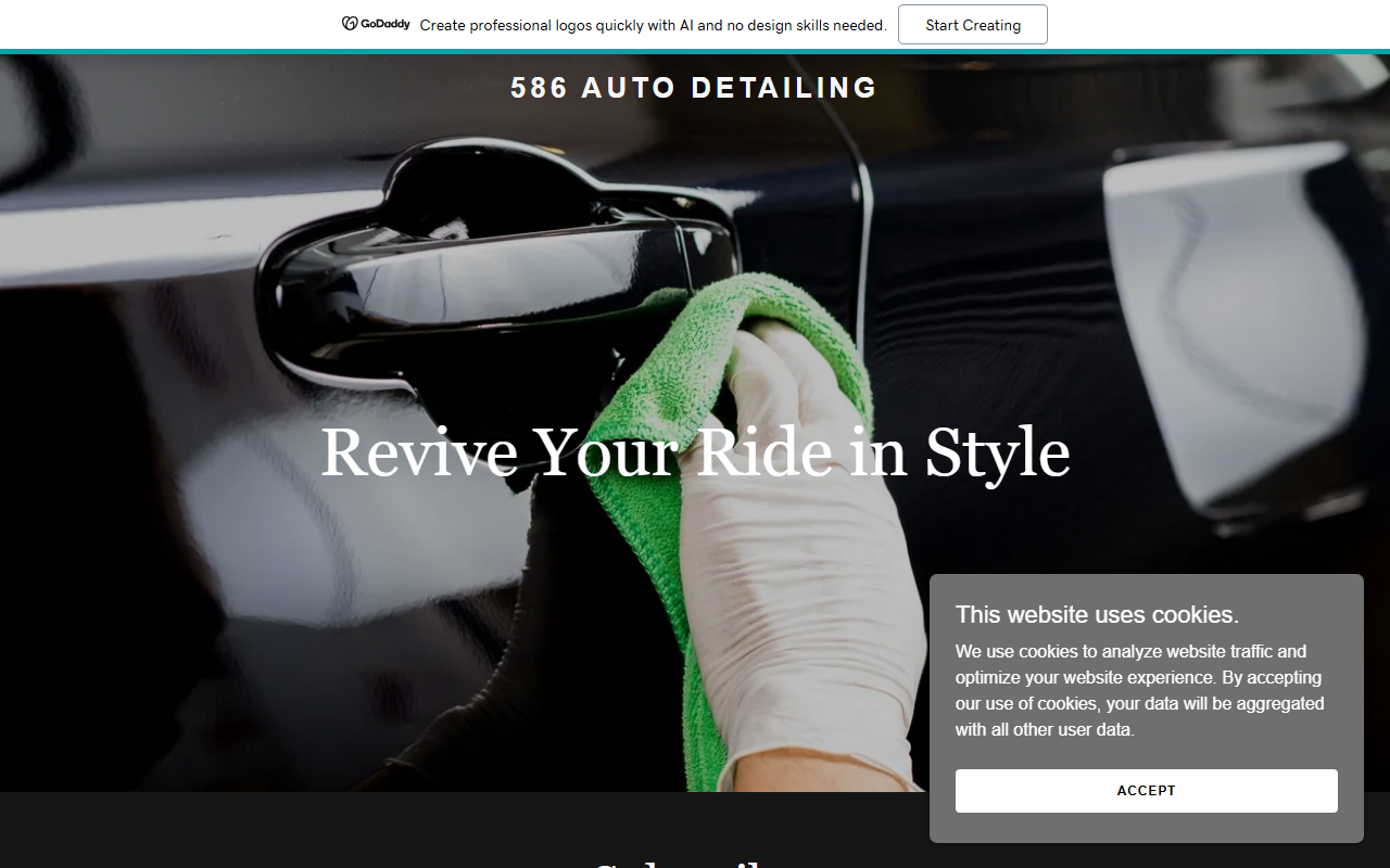 586autodetailing.com screenshot