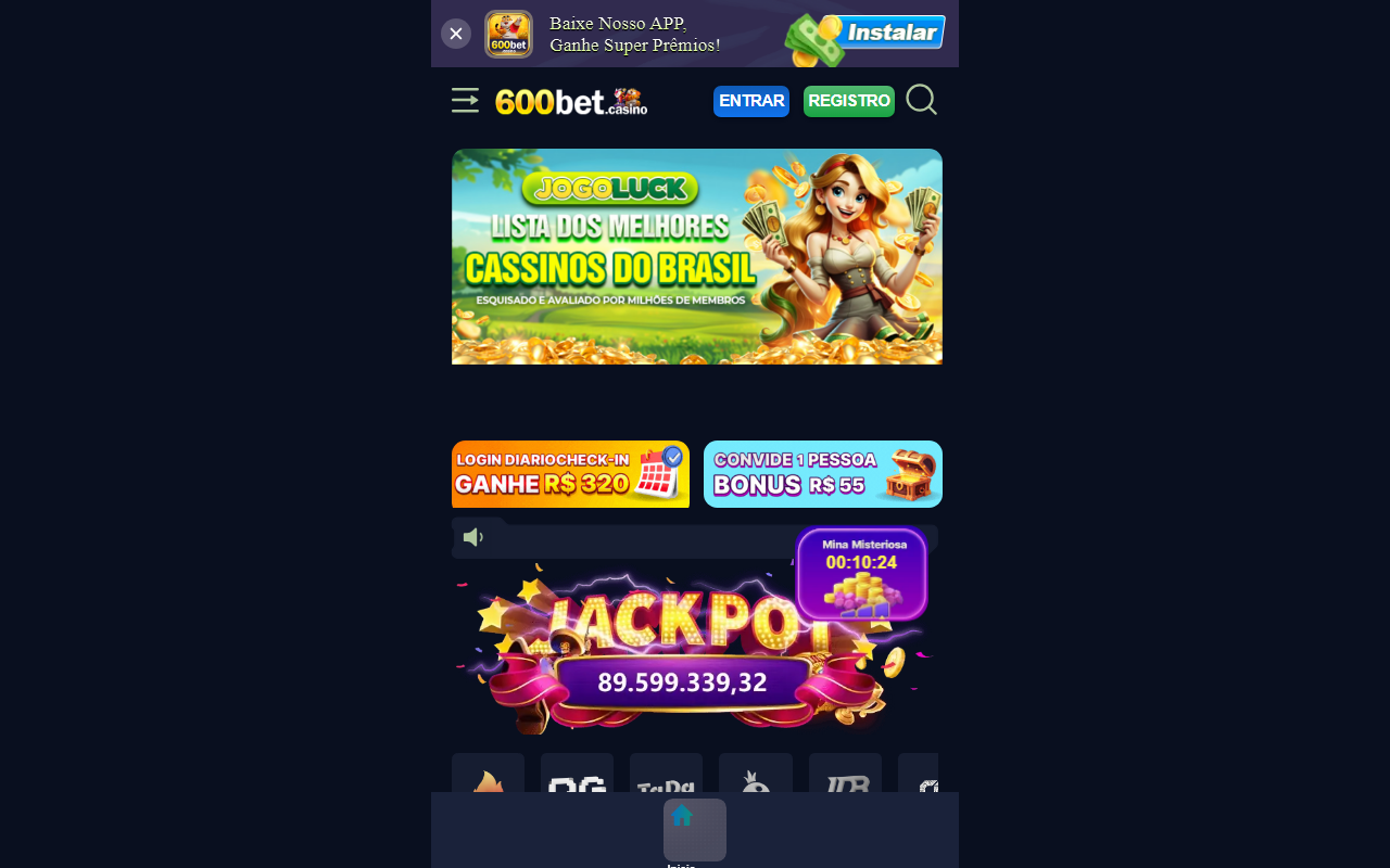 600bet-casino.com screenshot