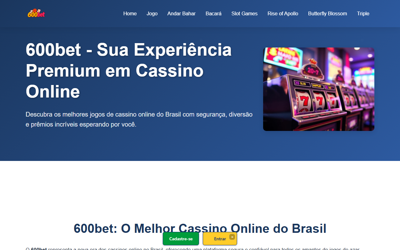 600bet-wins.com screenshot