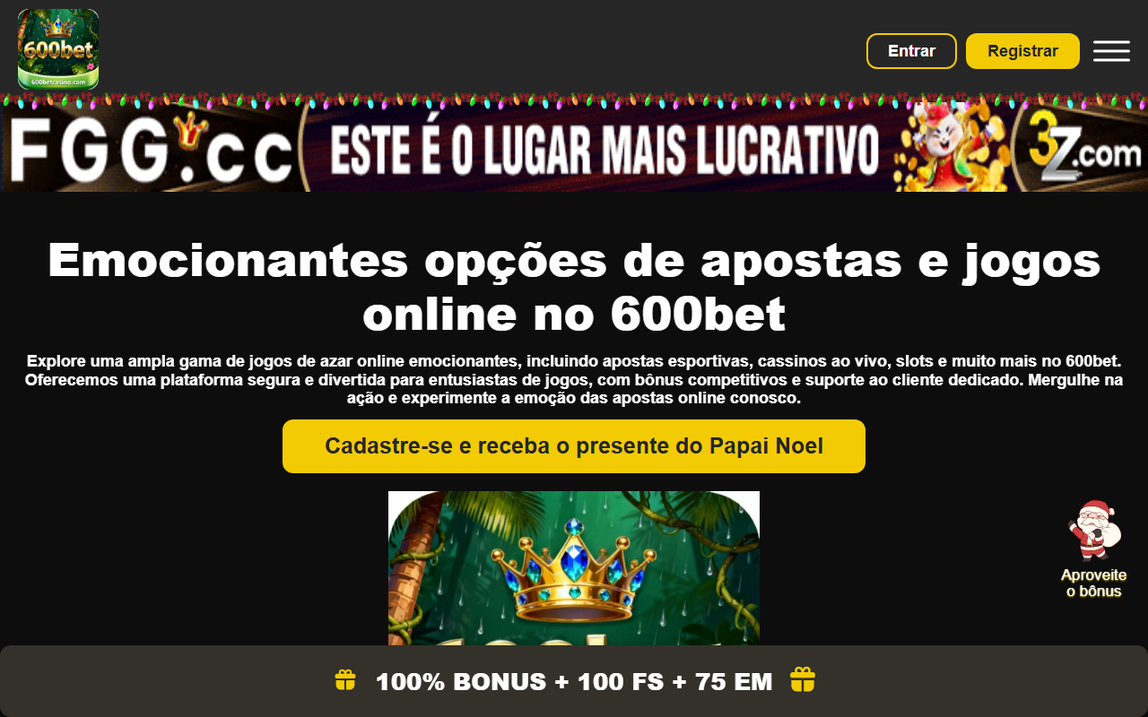 600betcasino.com screenshot