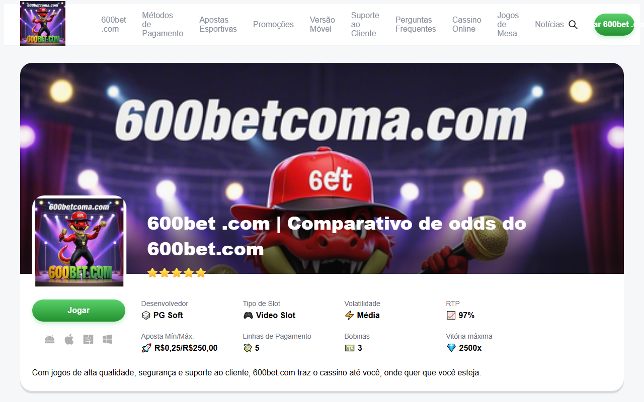 600betcoma.com screenshot