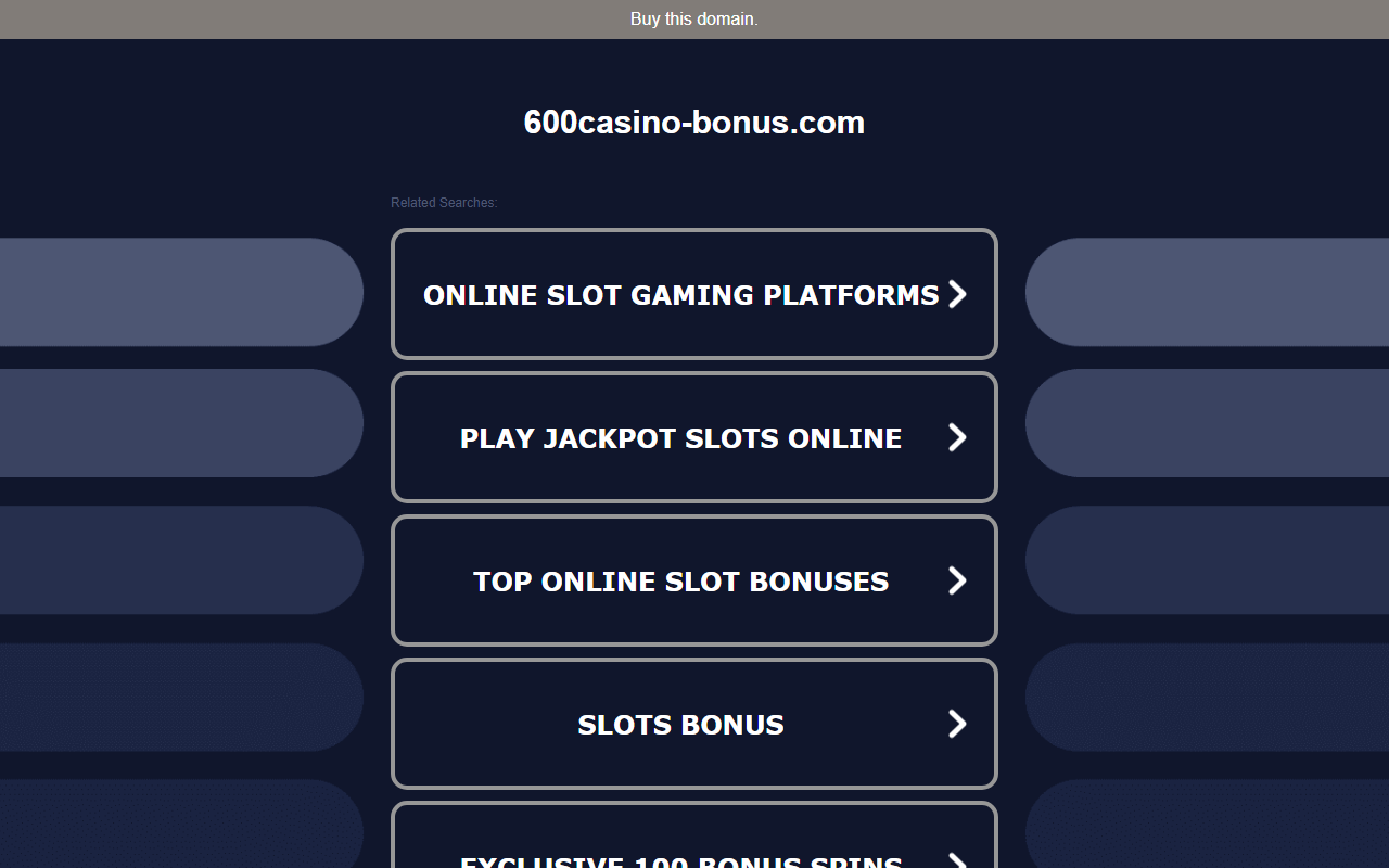 600casino-bonus.com screenshot