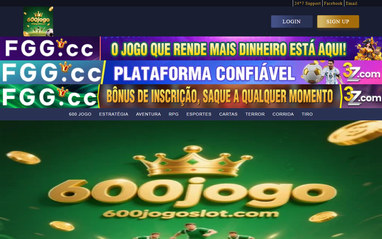 600jogoslot.com screenshot