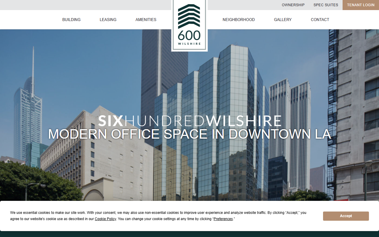 600wilshire.com screenshot