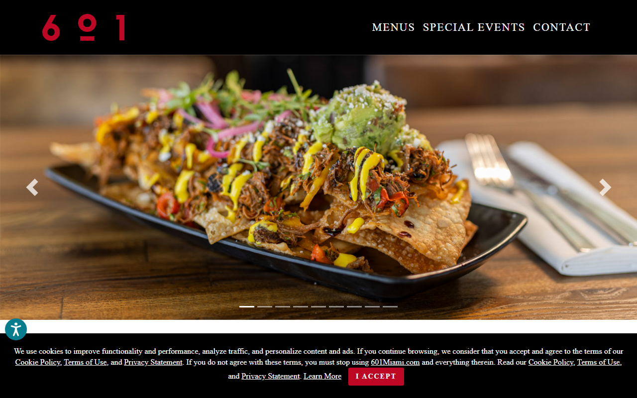 601biscayne.com screenshot