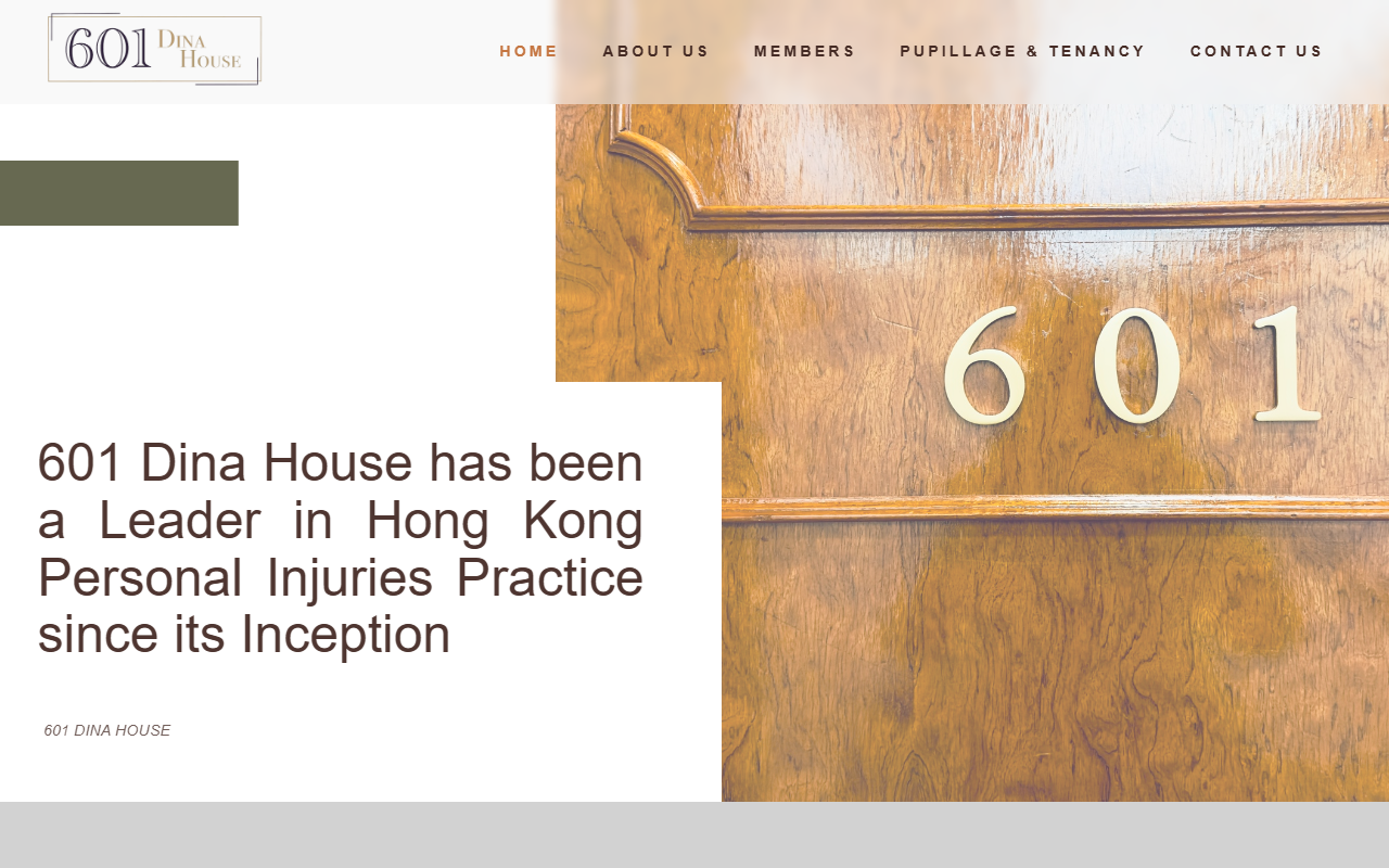 601chambers.com screenshot