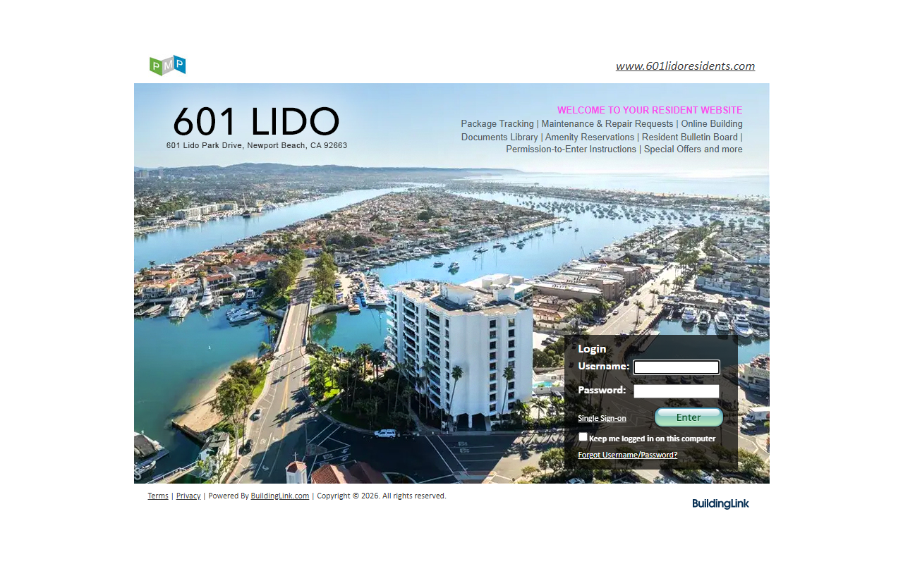 601lidoresidents.com screenshot