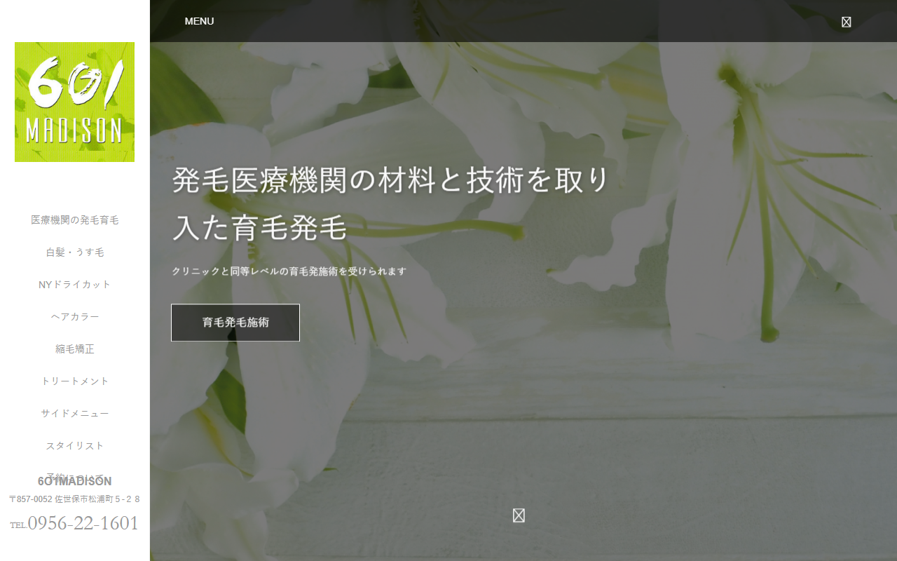 601madison.com screenshot