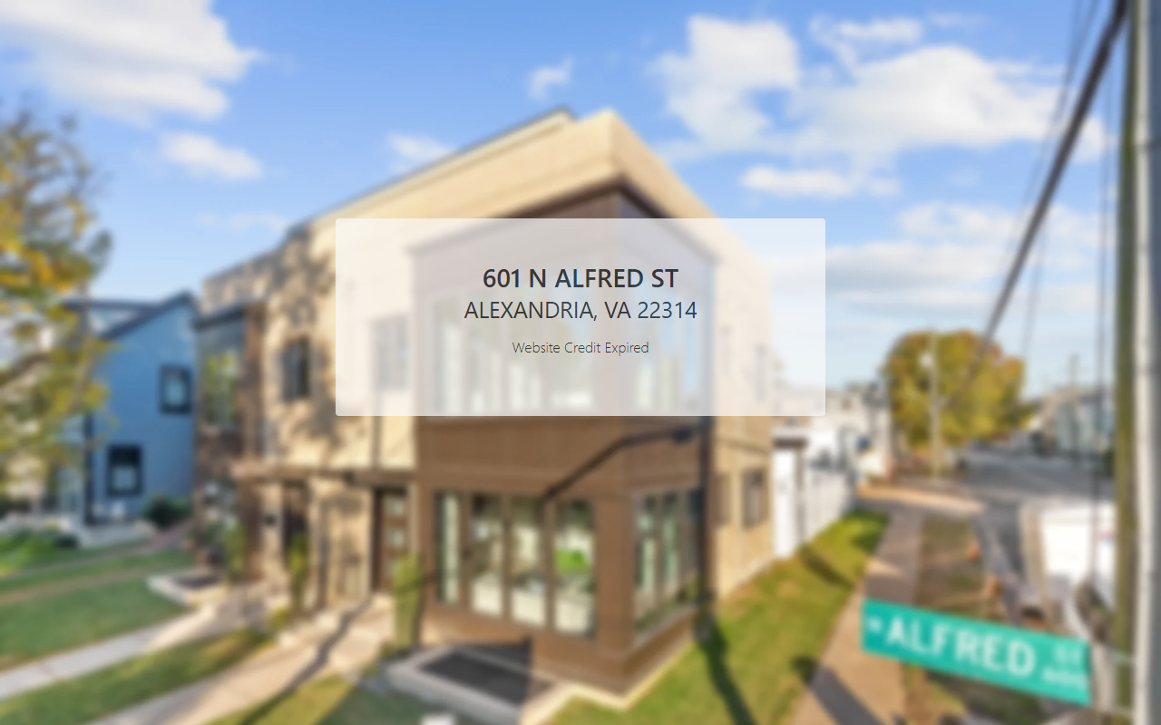 601nalfredstreet.com screenshot