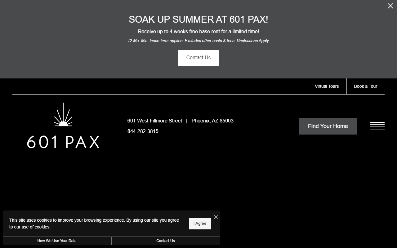 601paxonfillmore.com screenshot