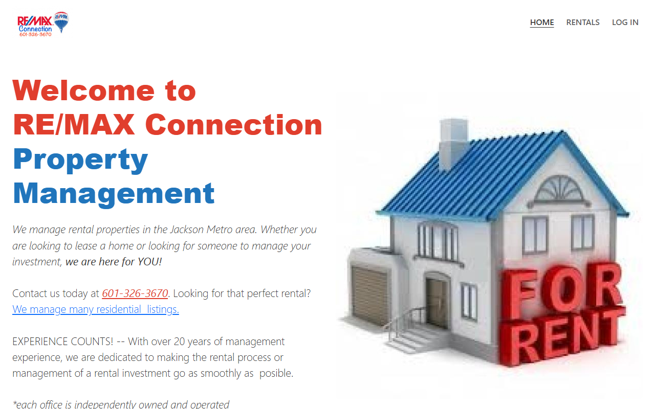 601rentalinfo.com screenshot