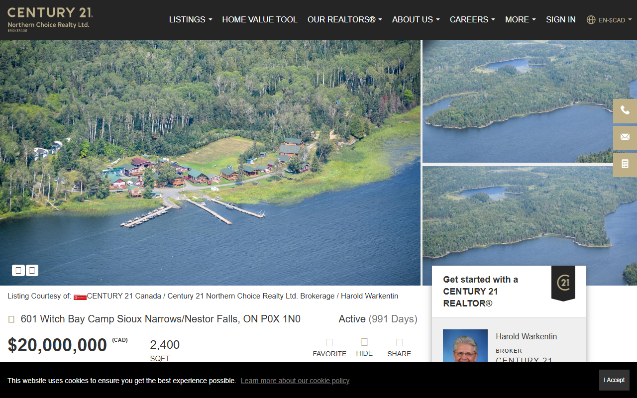 601witchbayroad.com screenshot