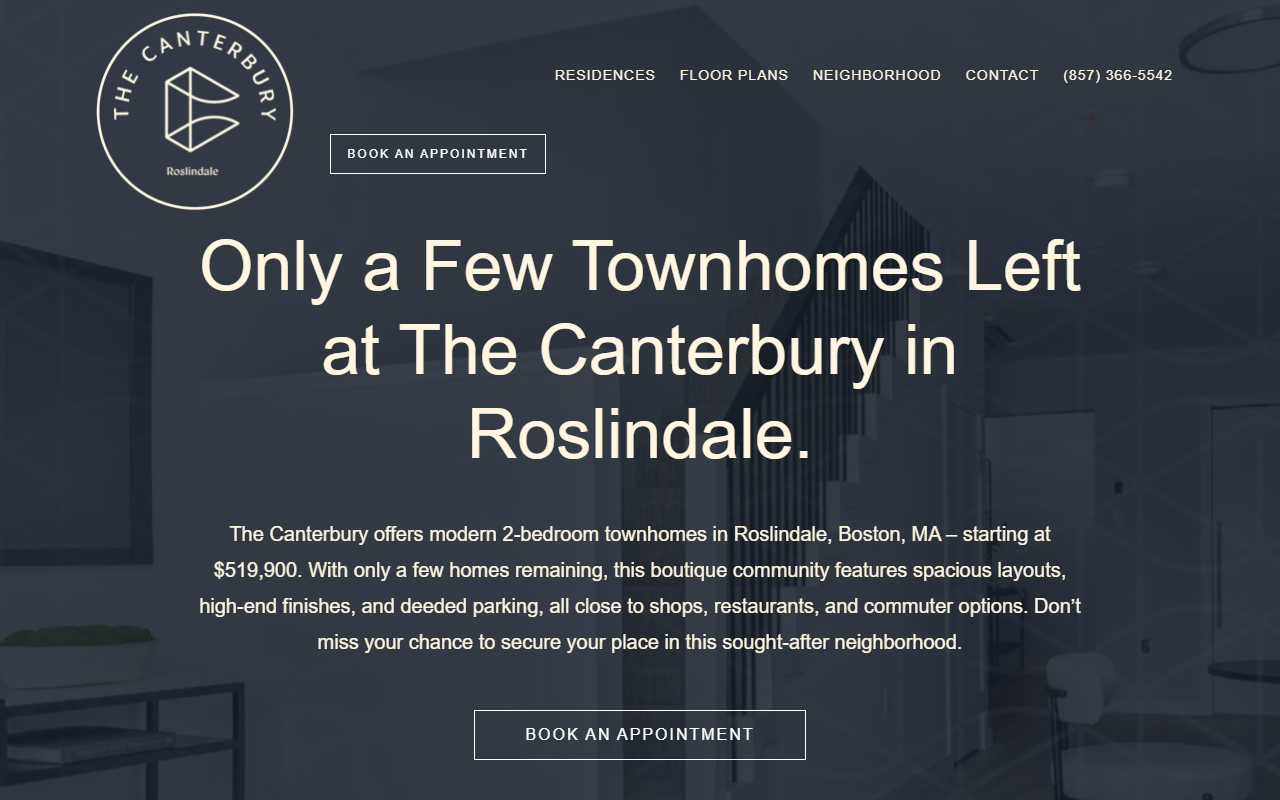 602canterbury.com screenshot