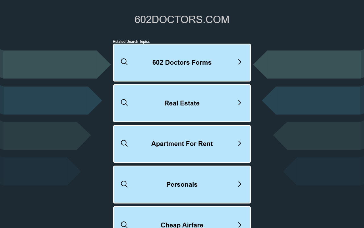 602doctors.com screenshot