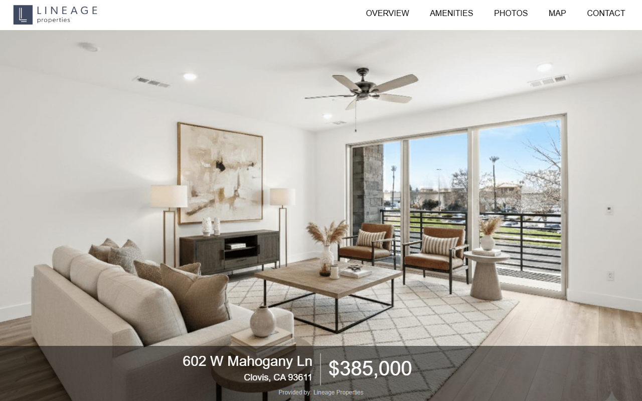 602mahogany.com screenshot