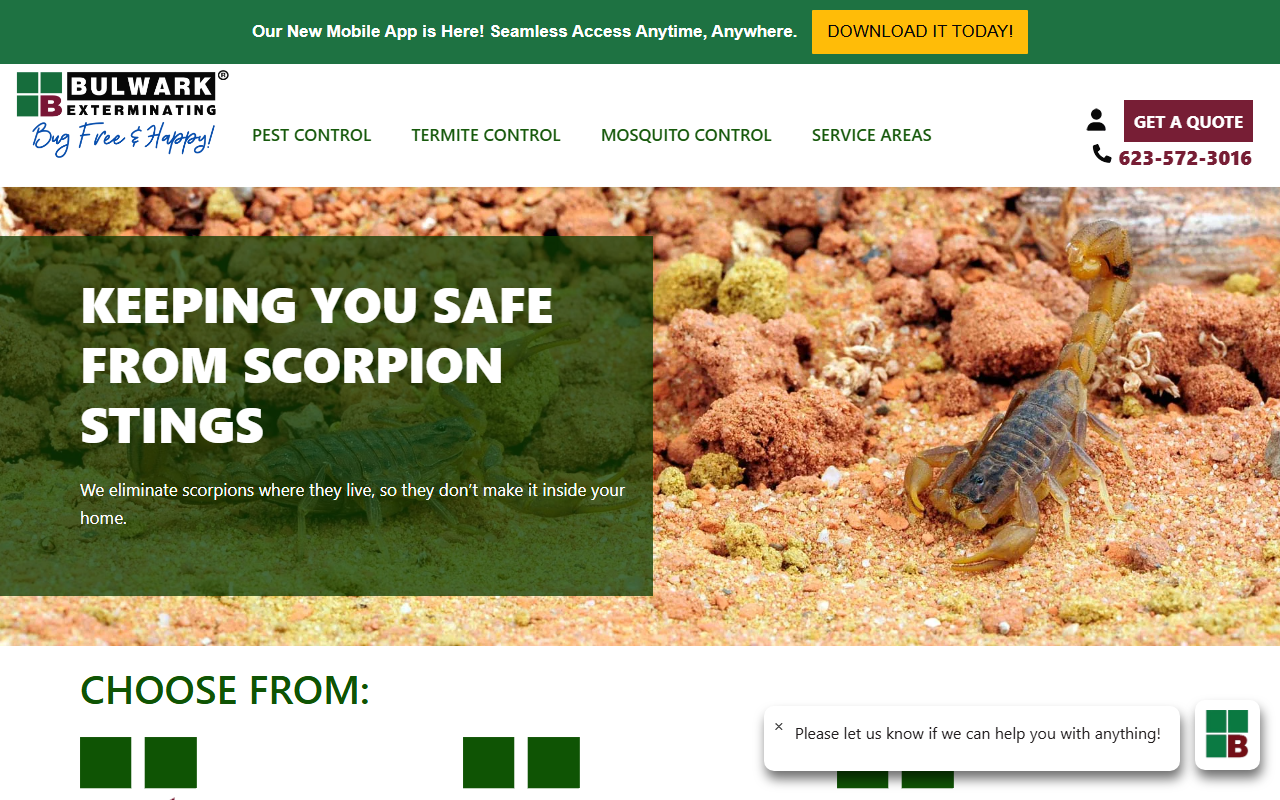 602scorpions.com screenshot