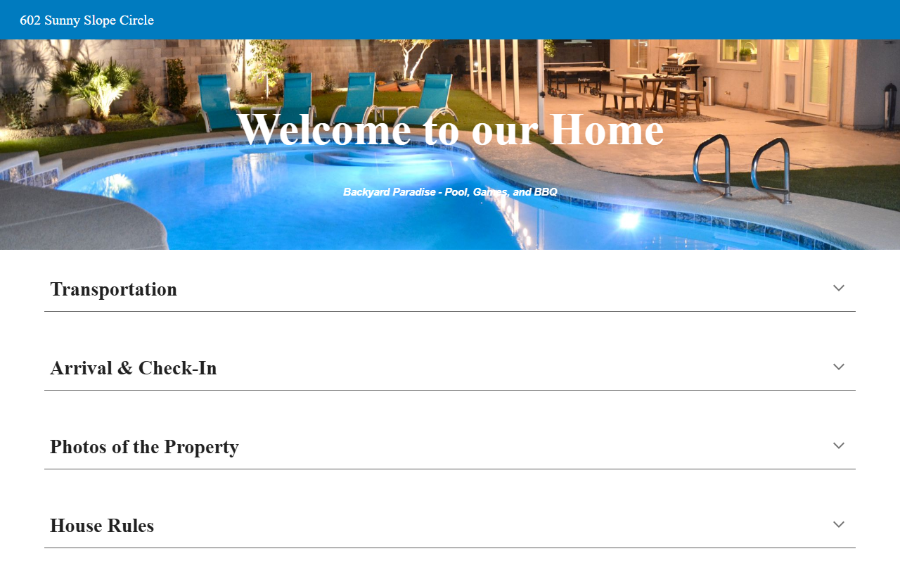 602sunnyslope.com screenshot