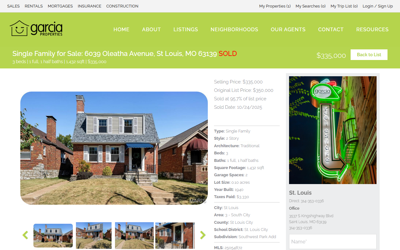 6039oleatha.com screenshot