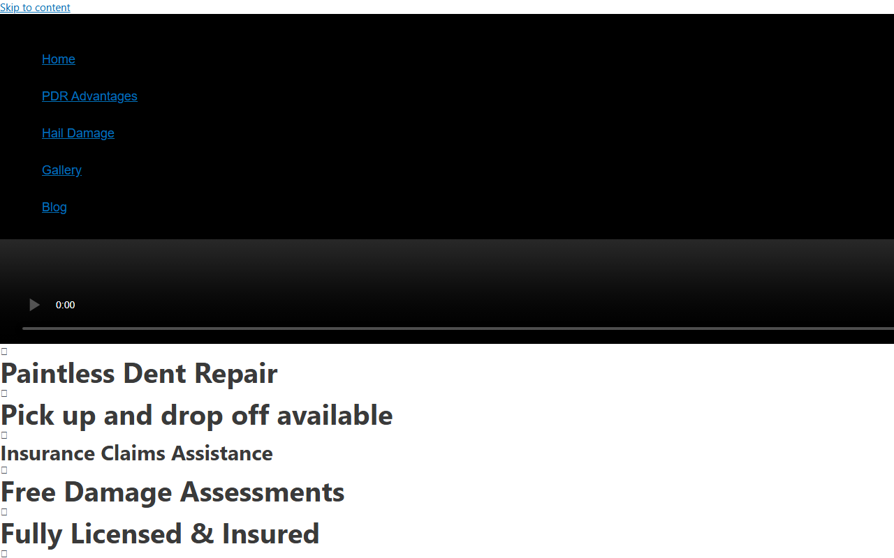 603dentrepair.com screenshot