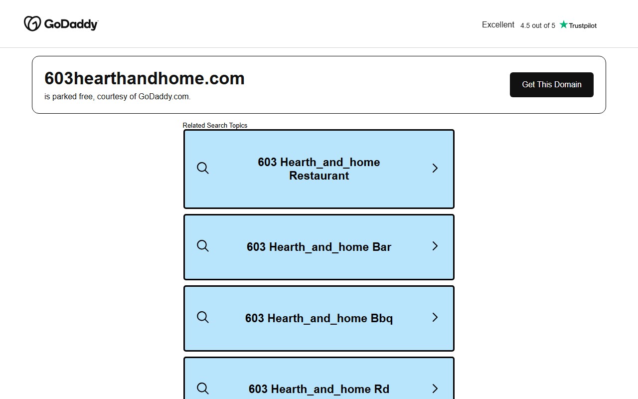 603hearthandhome.com screenshot