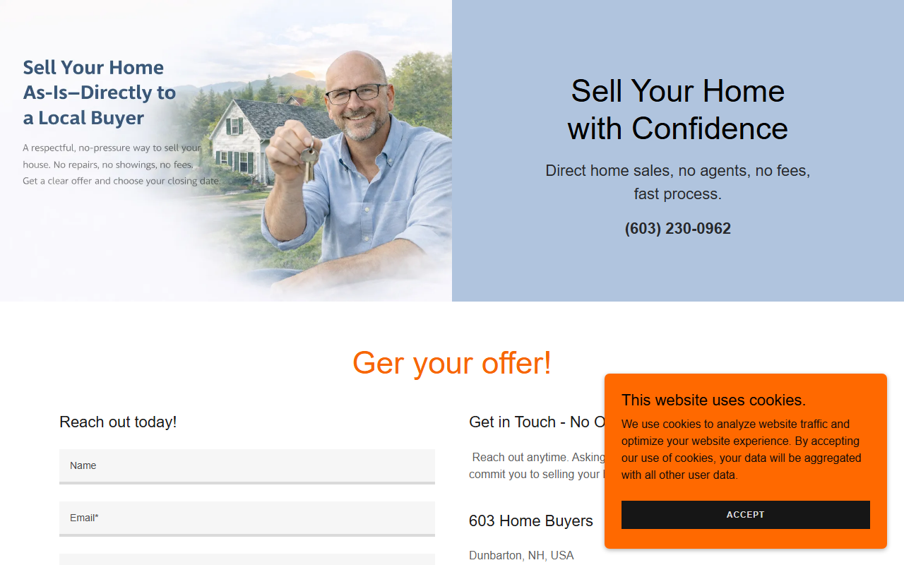 603home-buyers.com screenshot