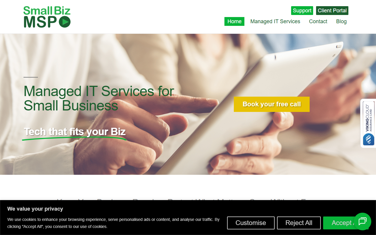 603itsupport.com screenshot