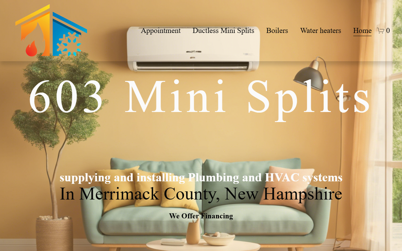 603minisplits.com screenshot