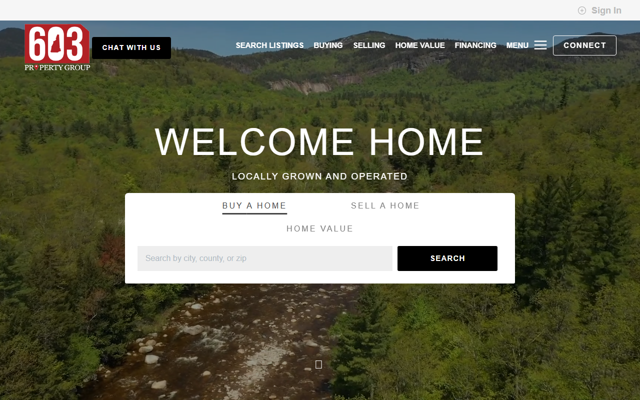 603propertygroup.com screenshot