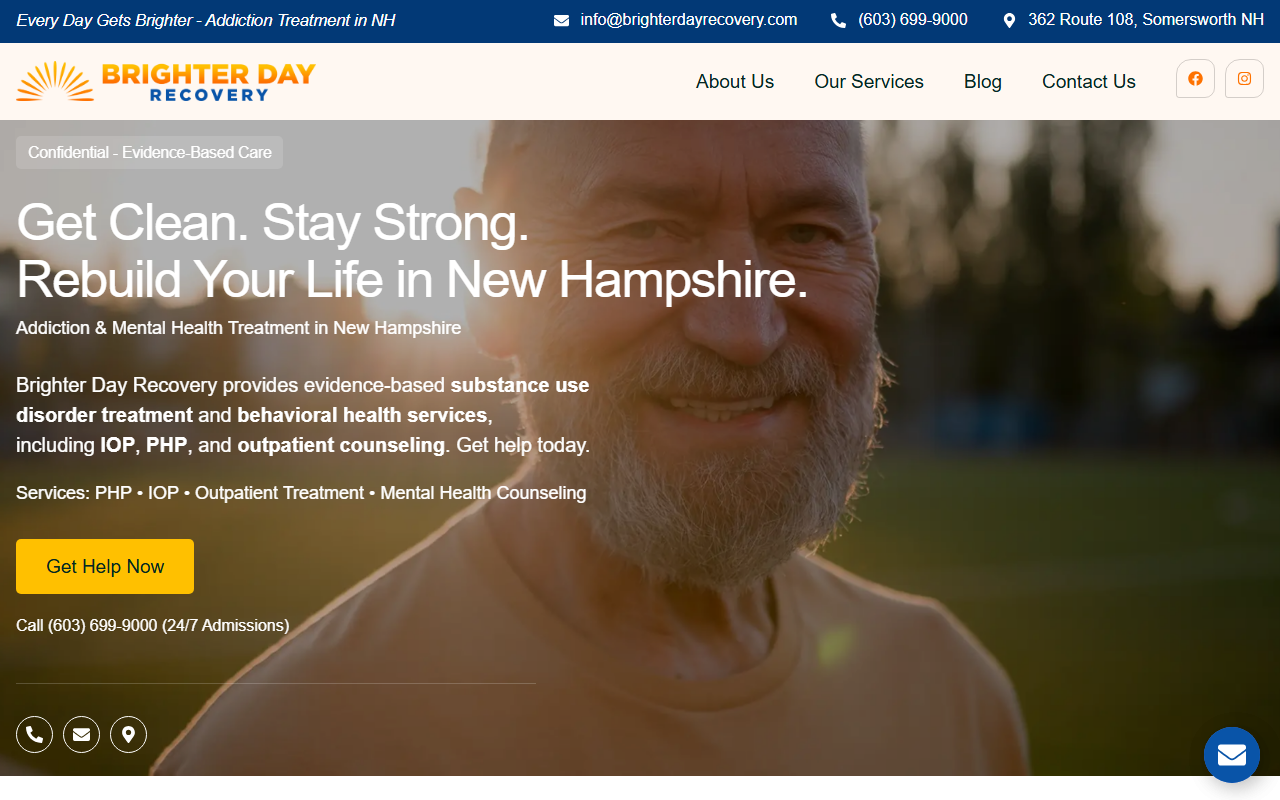 603recovery.com screenshot