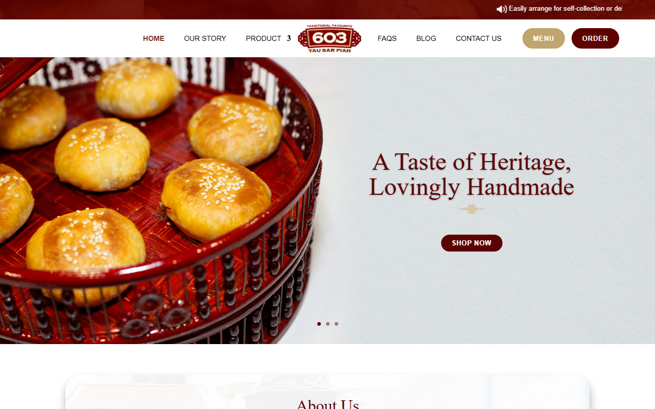603tausarpiah.com screenshot