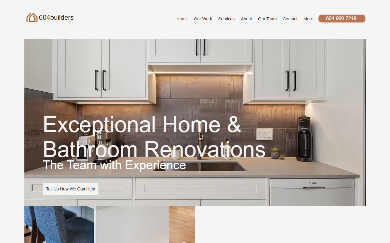 604builders.com screenshot