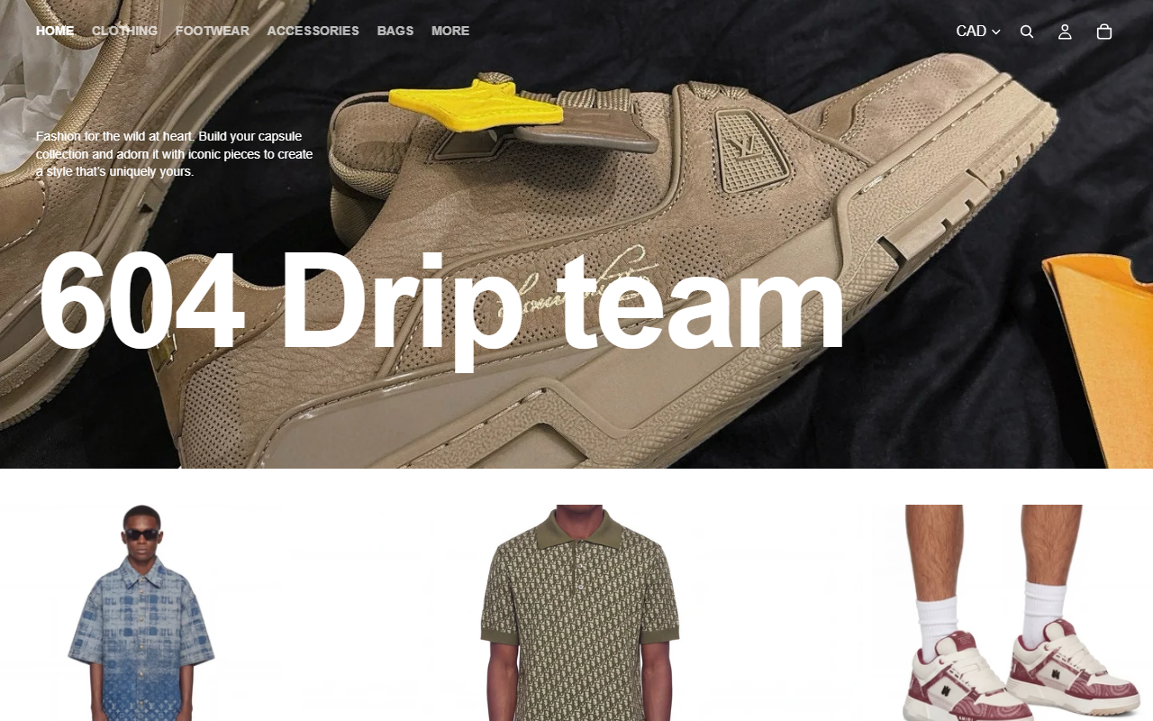 604collections.com screenshot