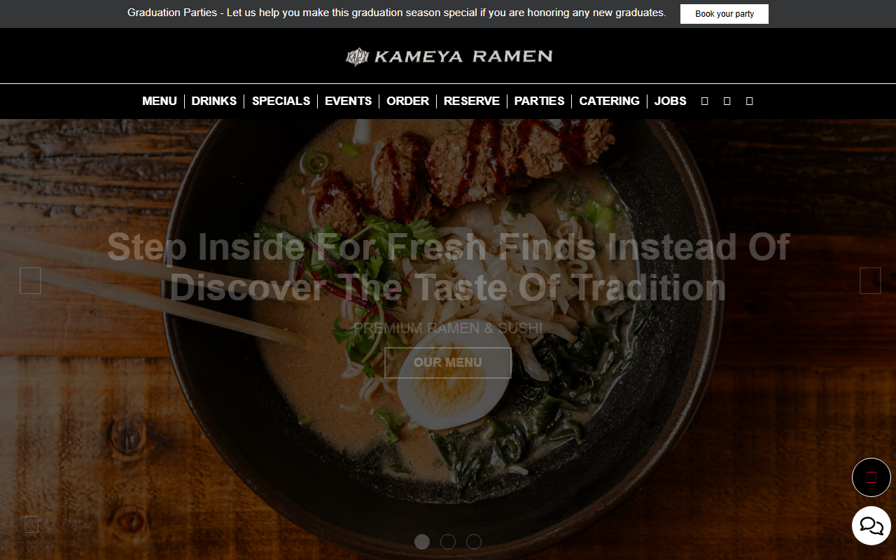 604kameyaramen.com screenshot