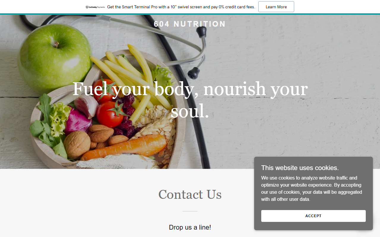 604nutrition.com screenshot