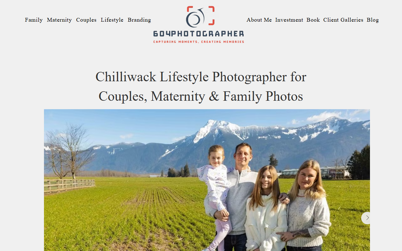 604photographer.com screenshot